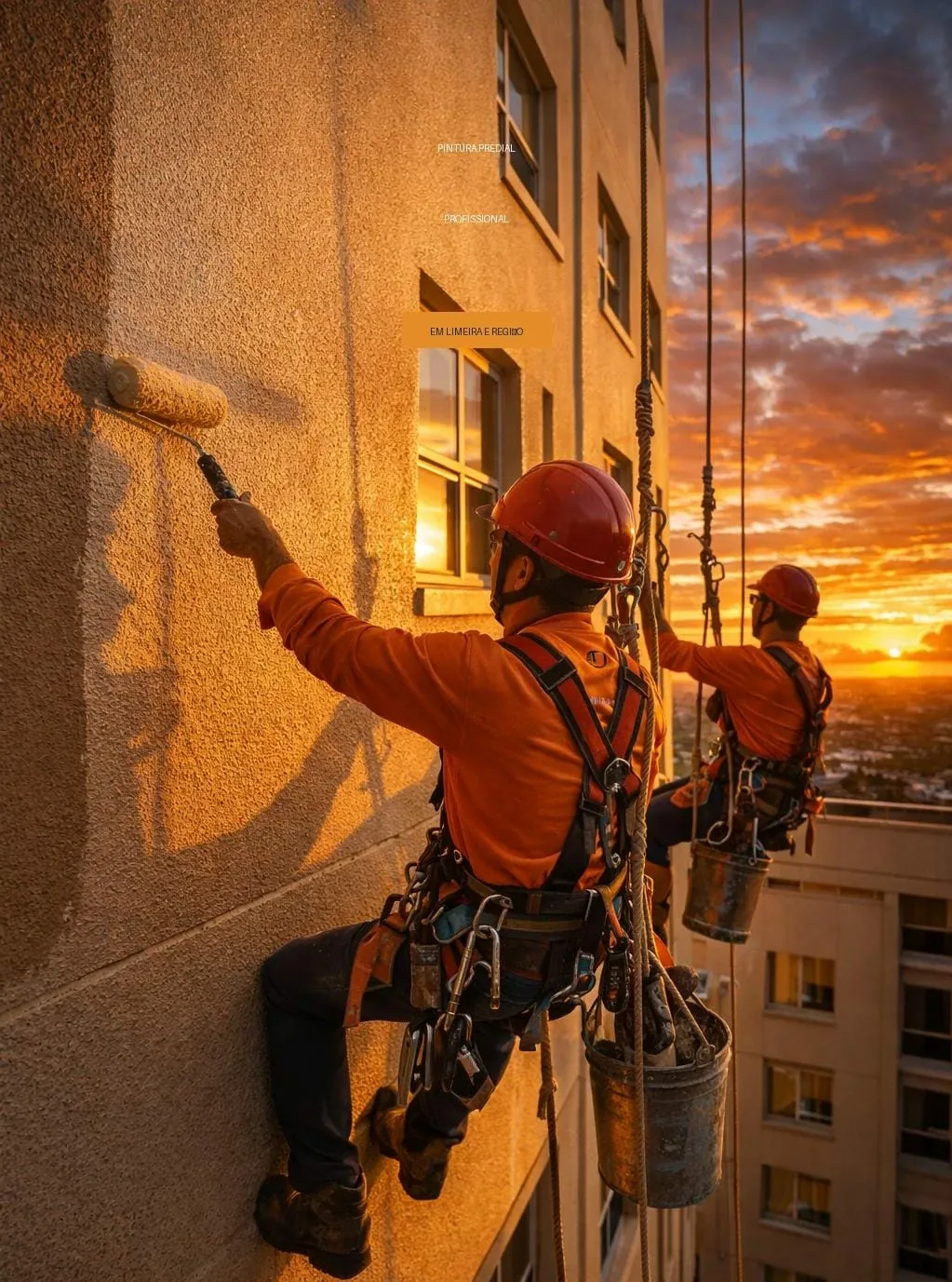 Escola recebendo pintura e manutenção predial
