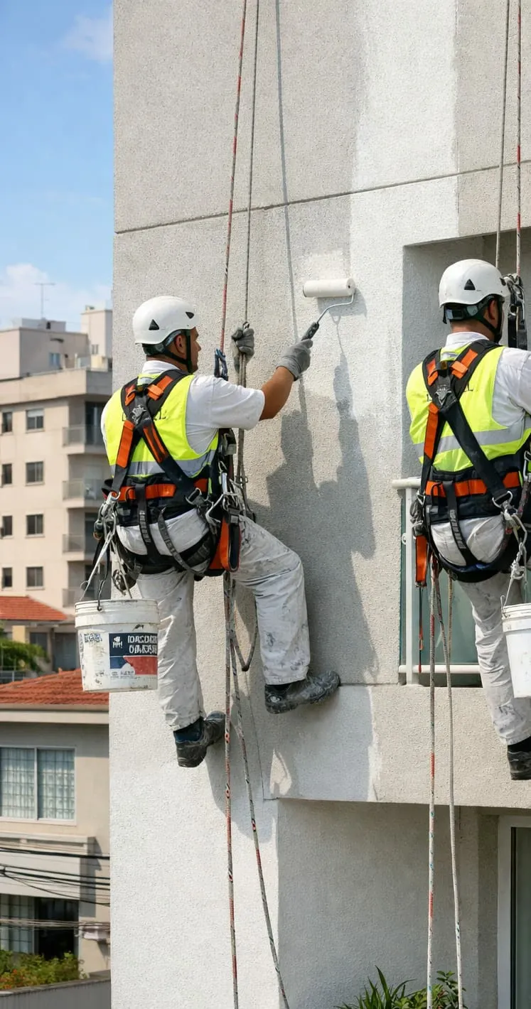 Gestão completa de manutenção predial e pintura técnica