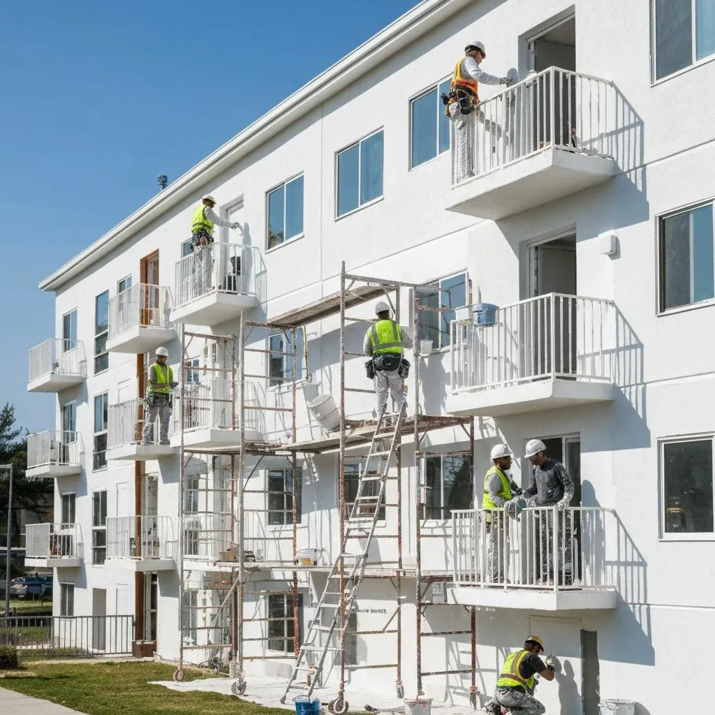 Pintura Predial em Limeira - Fachada de condomínio residencial